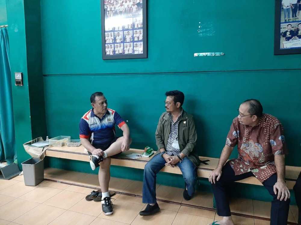Viral Foto Ketua KPK Bahuri bersama Eks Mentan SYL, Dua Atlet Badminton Ungkap Faktanya