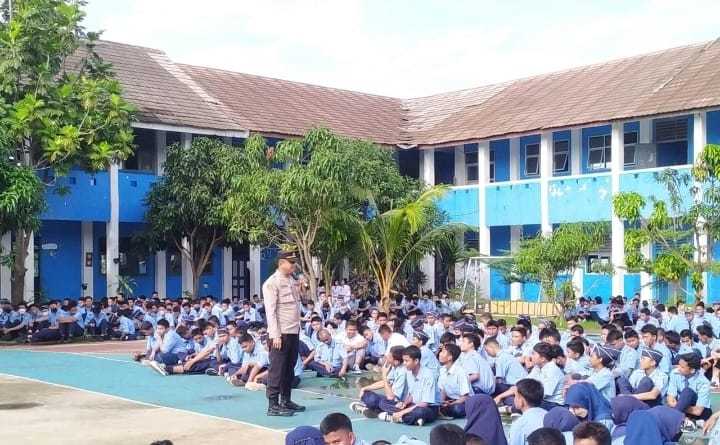 Kapolsek Mauk Sambangi Sekolah-Sekolah, Ajak Siswa Sinergi dengan Polisi