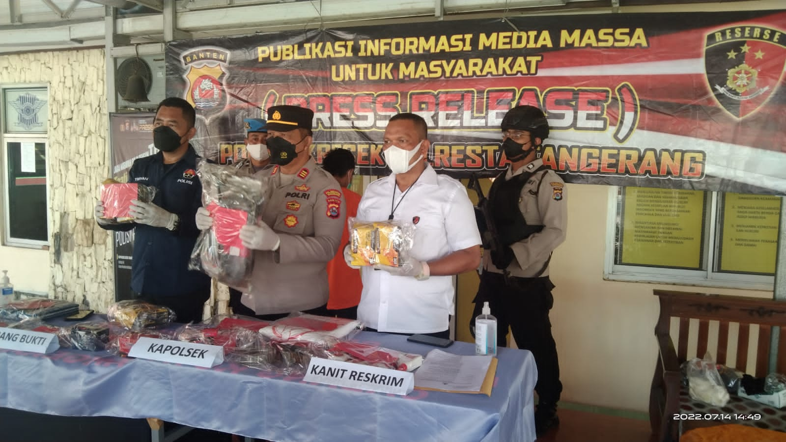 Gasak Sparepart Motor, Komplotan Pembobol Toko Dibekuk