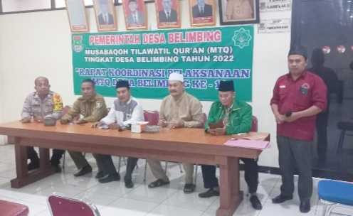 Desa Belimbing Gelar MTQ Perdana