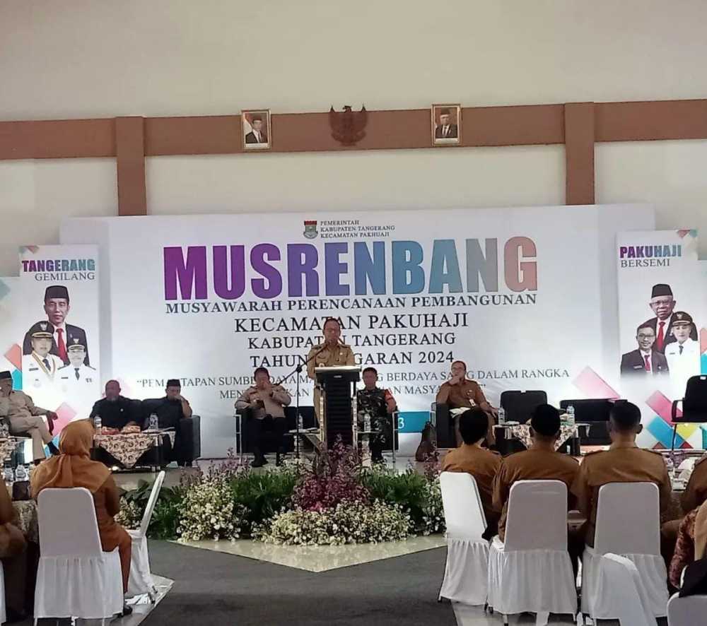 Di Musrenbang Kecamatan Pakuhaji, Usulan Peningkatan Ekonomi Paling Dominan