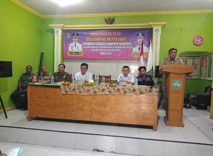 Desa Kampung Melayu Barat Mau Tiru Kota Tangerang