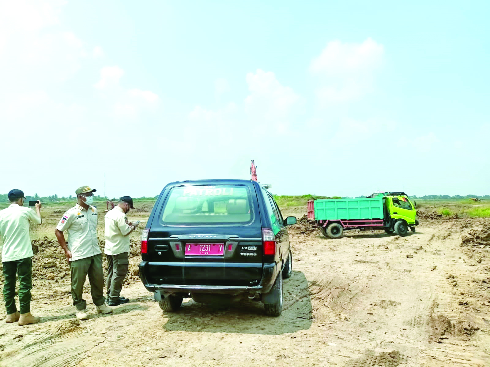 Langgar Perda, Satpol PP Tutup Galian Tanah