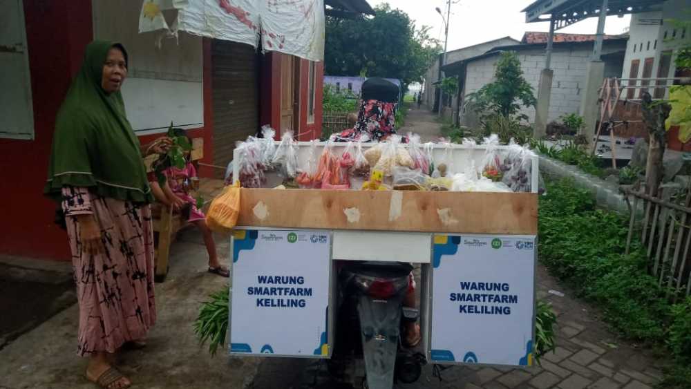 Pedagang Sayur Dapat Gerobak Gratis