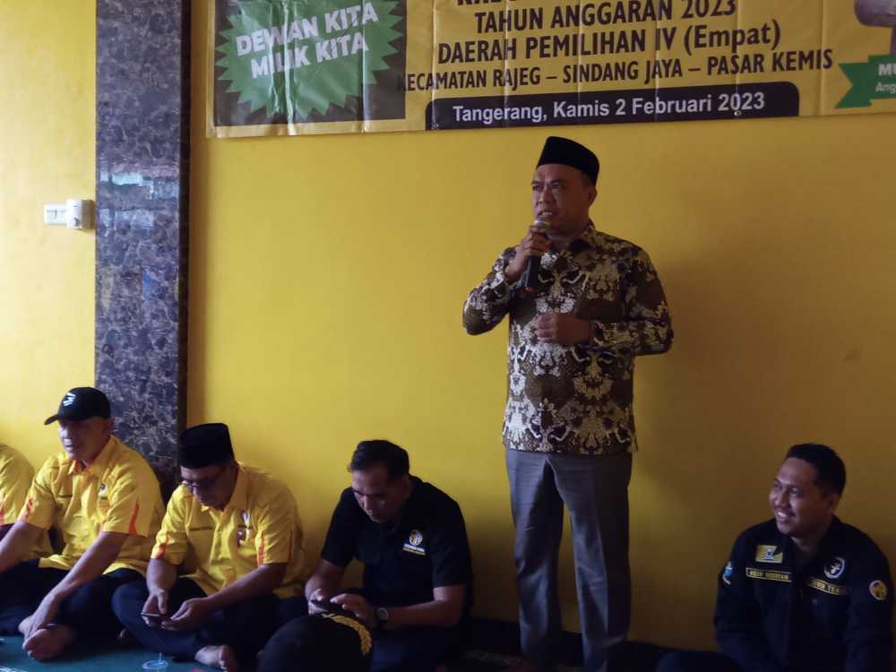 Reses Anggota F-Golkar DPRD Kabupaten Tangerang, Serap Aspirasi Warga 7 Perumahan