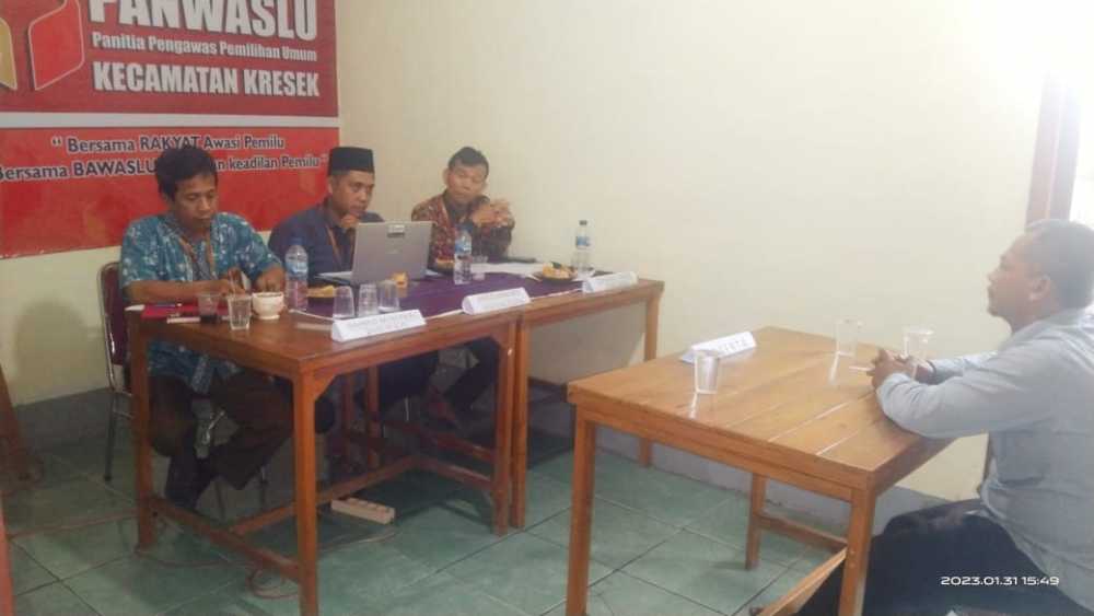 Panwaslu Tingkat Desa dan Kelurahan Dibentuk