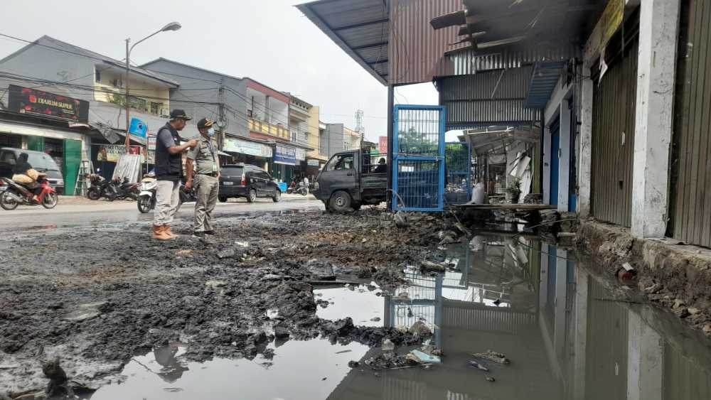 Sering Banjir, Saluran Air di Jalan Taman Kuta Bumi Dinormalisasi