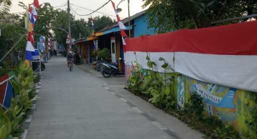 Jelang HUT RI, Kampung Airport Bersolek