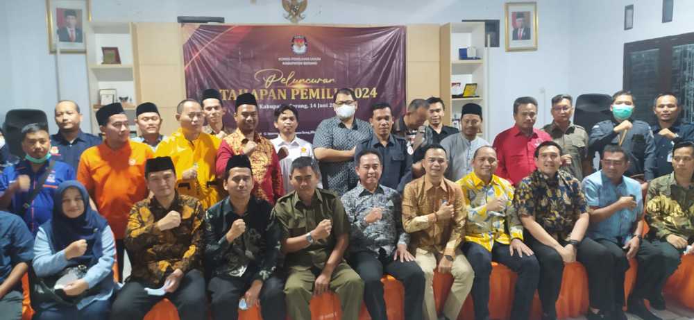 Tahapan Pemilu Dimulai, KPU Kabupaten Serang Pastikan Tak Ada Pemilih Ganda