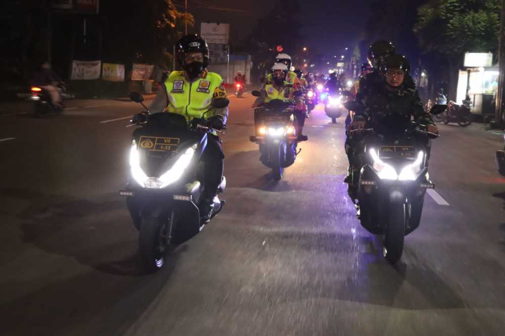 Patroli Gabungan Skala Besar Digelar Polisi Tangerang Sediakan Bensin Gratis