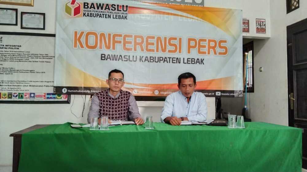 Bawaslu Lebak Siap Hadapi Pemilu Serentak 2024