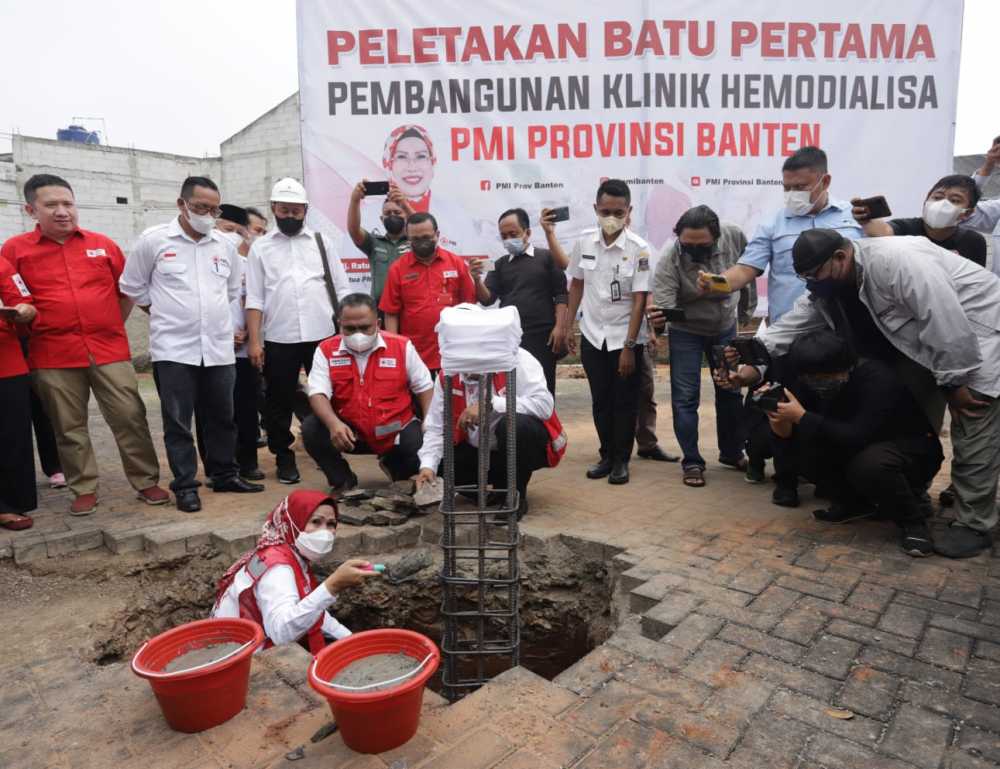 Diapresiasi Pengurus Pusat, PMI Banten Bangun Klinik Hemodialisa