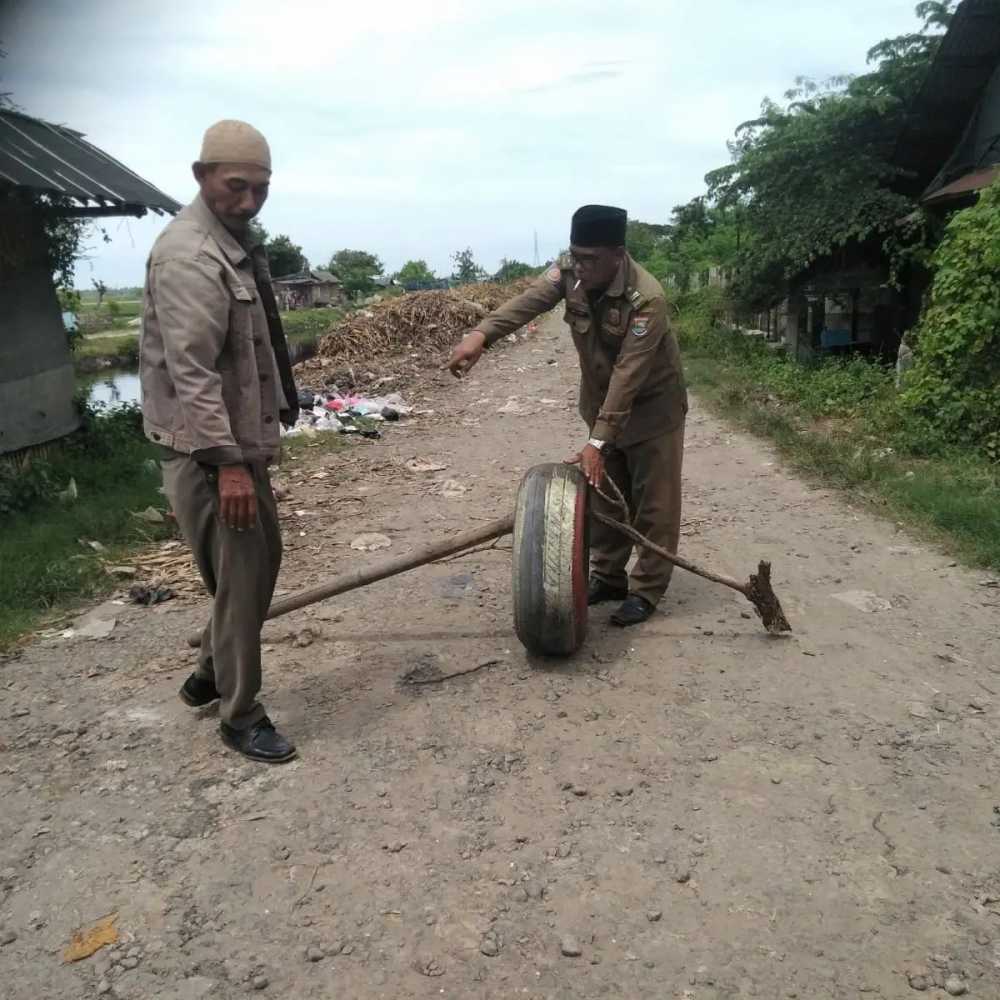 Kali Gelam Dinormalisasi, Jalan di Kelurahan Salembaran Jaya Ditutup Sementara