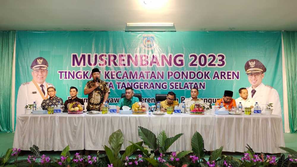 Musrenbang Pondok Aren Masih Didominasi Infrastruktur