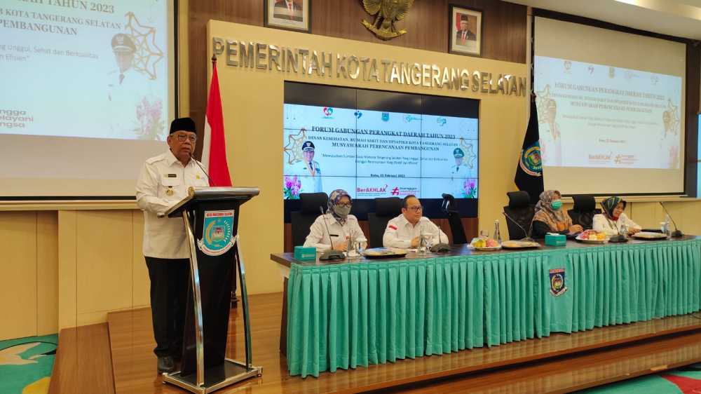 Inilah Pernyataan Pak Ben saat Forum Gabungan Perangkat Daerah Kota Tangsel 2023