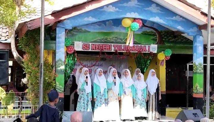 SDN 1 Teluknaga Gelar Maulid Nabi untuk Tingkatkan Keimanan