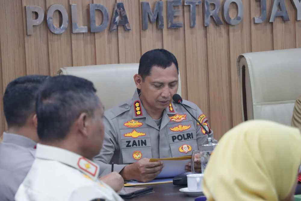 Polres Metro Tangerang Kota Gelar Rakor Pemilu, Ini Pesan Kapolres Zain