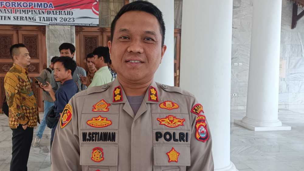 Polres Serang Pastikan Pelaksanaan Pemilu Aman dan Kondusif