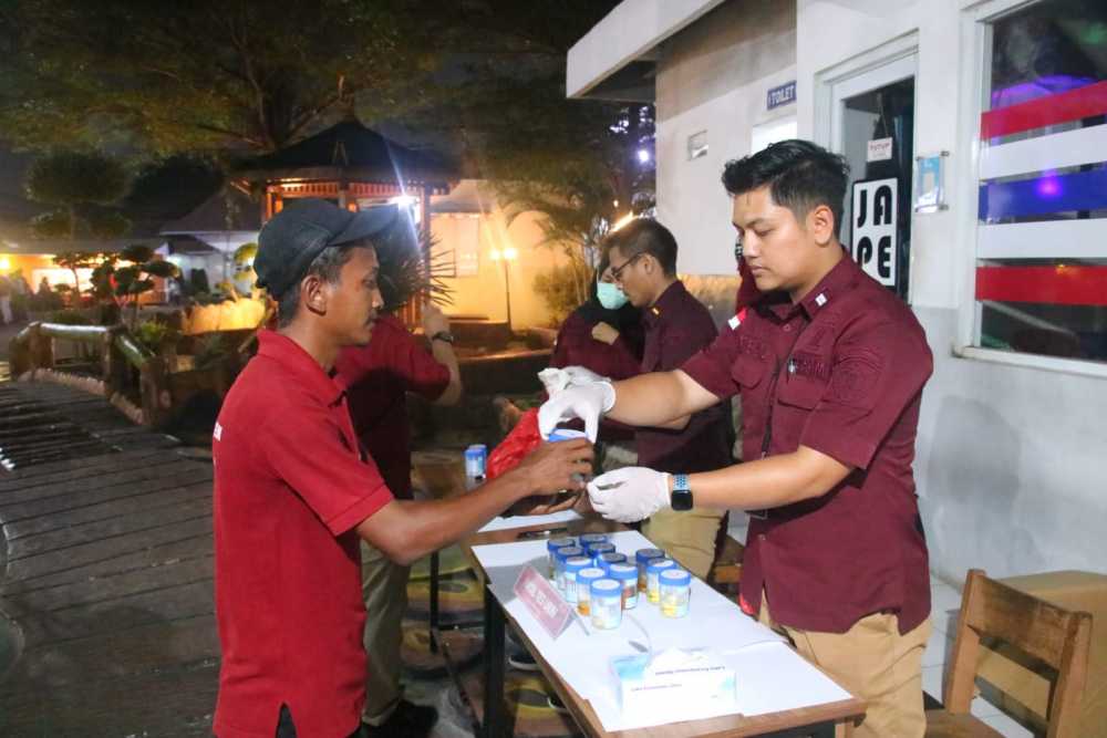 Tim Gabungan Sidak Lapas Pemuda Kelas IIA Tangerang