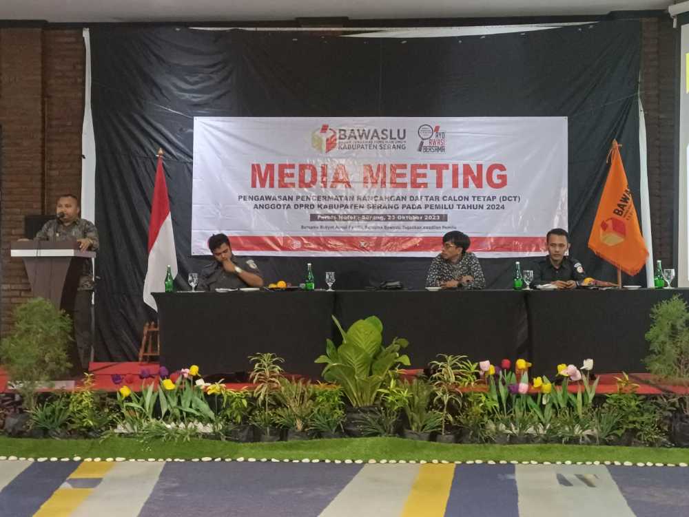 Perkuat Pengawasan Pemilu, Bawaslu Gelar Media Meeting