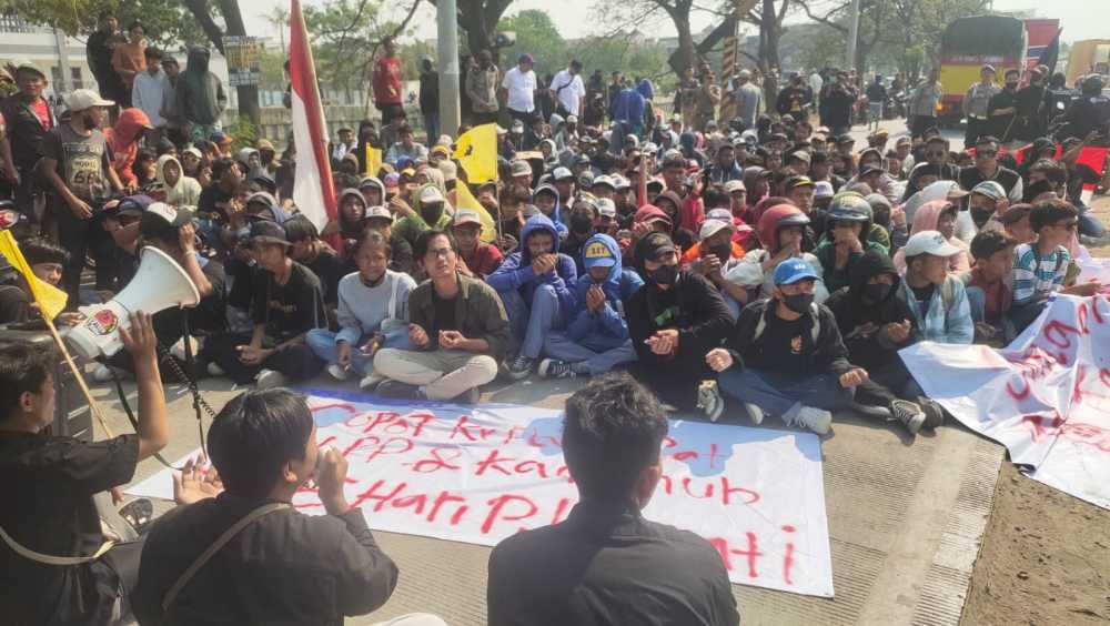 Siswa SMAN 12 Kabupaten Tangerang, Larang Siswanya Ikut Aksi Demonstrasi