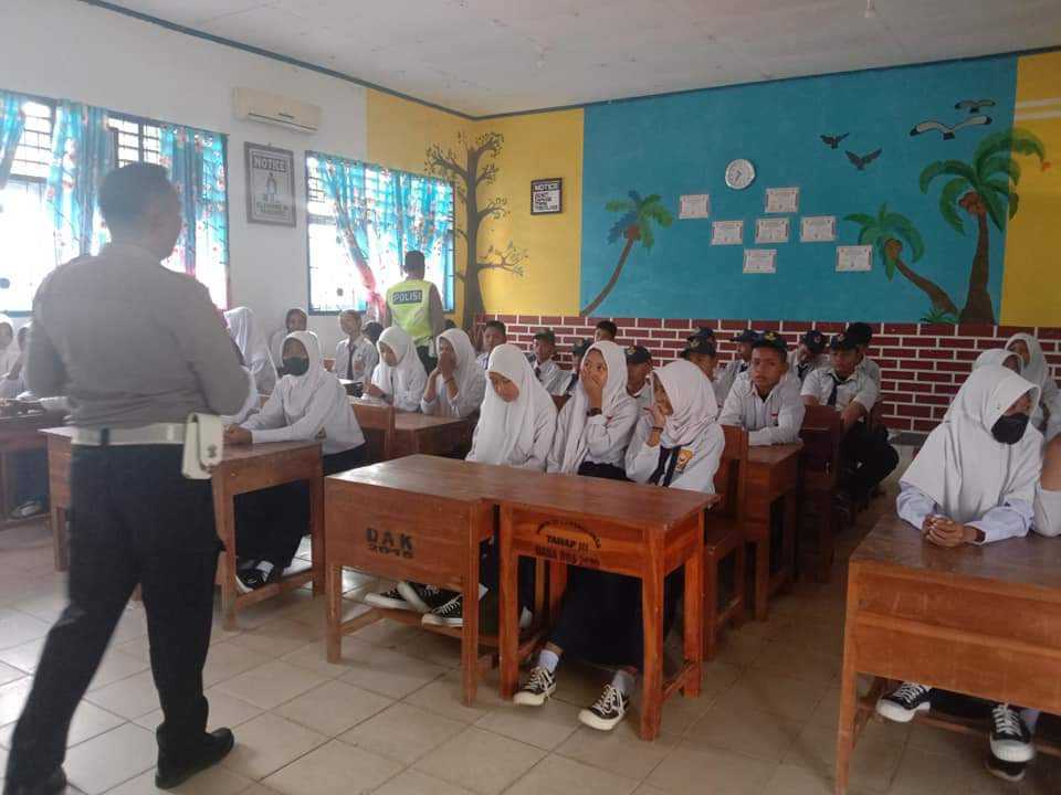 Antisipasi , SMPN 1 Sepatan Timur Lakukan Sosialisasi Bahaya narkoba