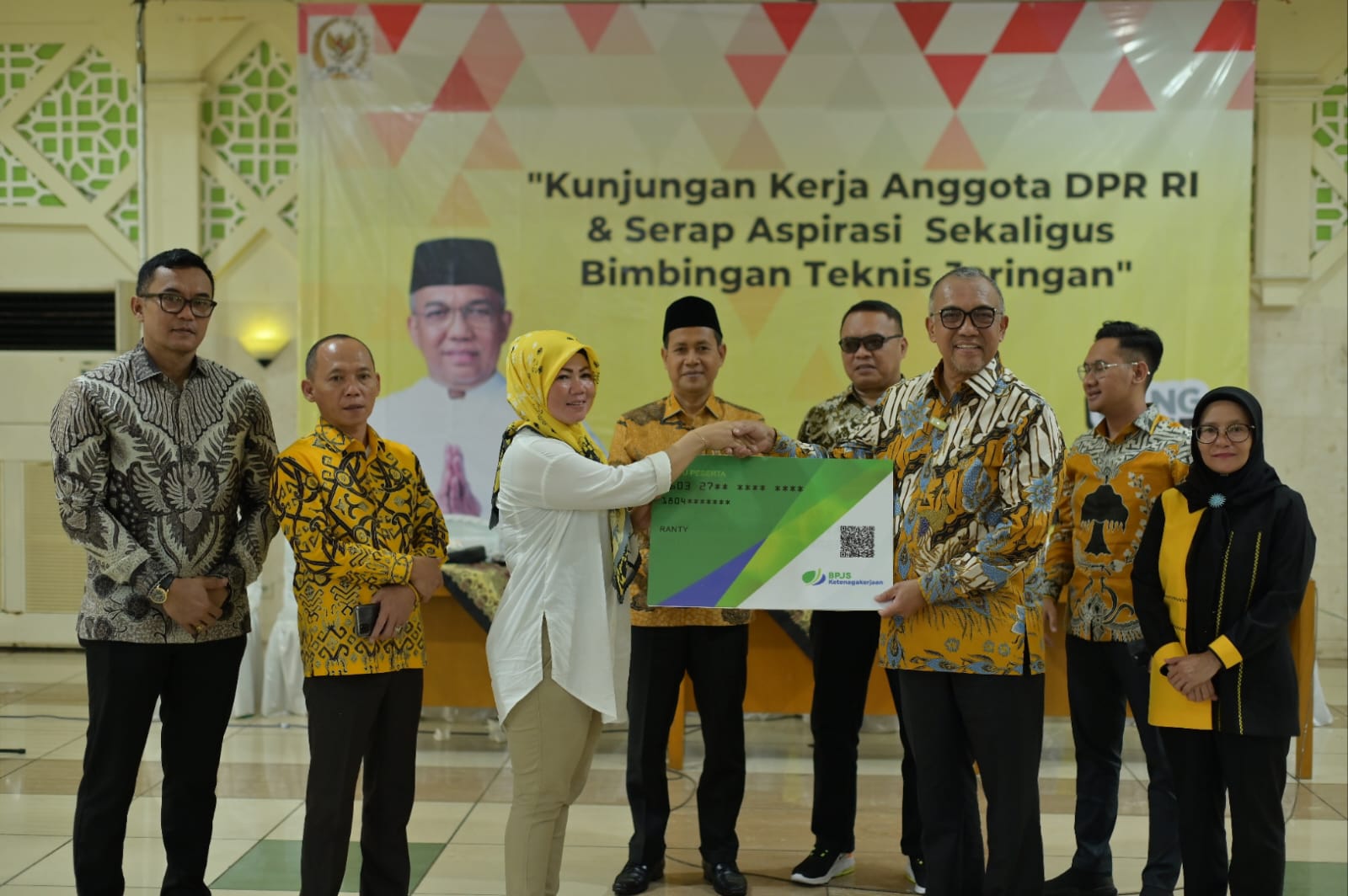 Kunker Anggota DPR RI Andi Dara, Iuran BPJS Warga Gratis 2 Tahun