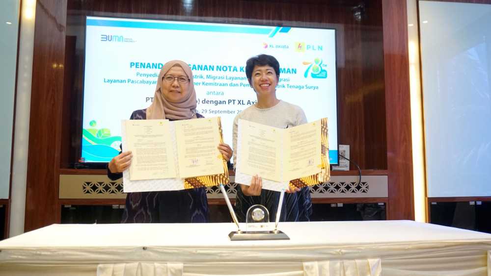 Tingkatkan Sinergi Bisnis XL Axiata – PLN Kolaborasi Integrasi Produk dan Gali Potensi Bisnis