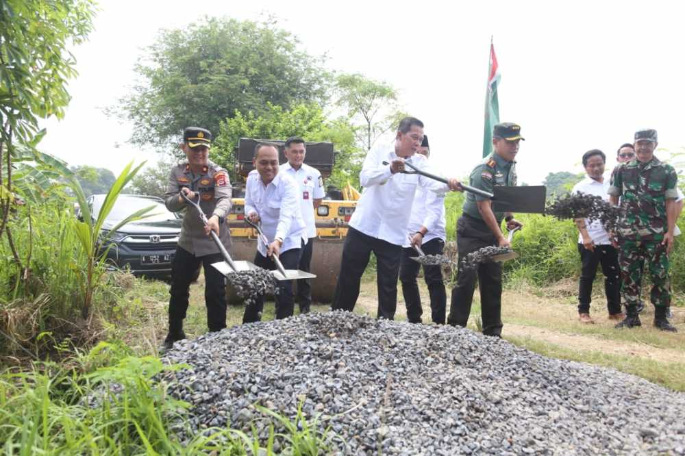 Pemkot dan Kodim 0602 Serang Bangun Jalan Alternatif  Tembus Banten Lama