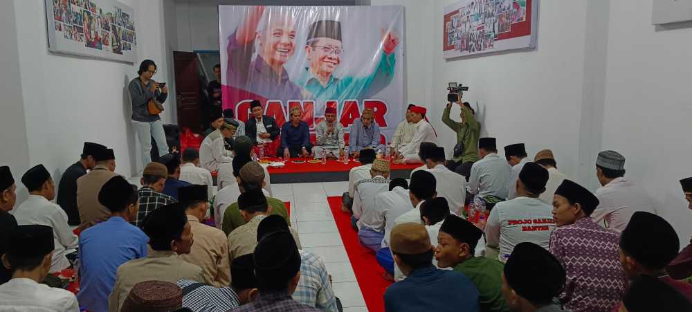 Doa Relawan untuk Ganjar-Mahfud, dan Siap Rebut Suara NU