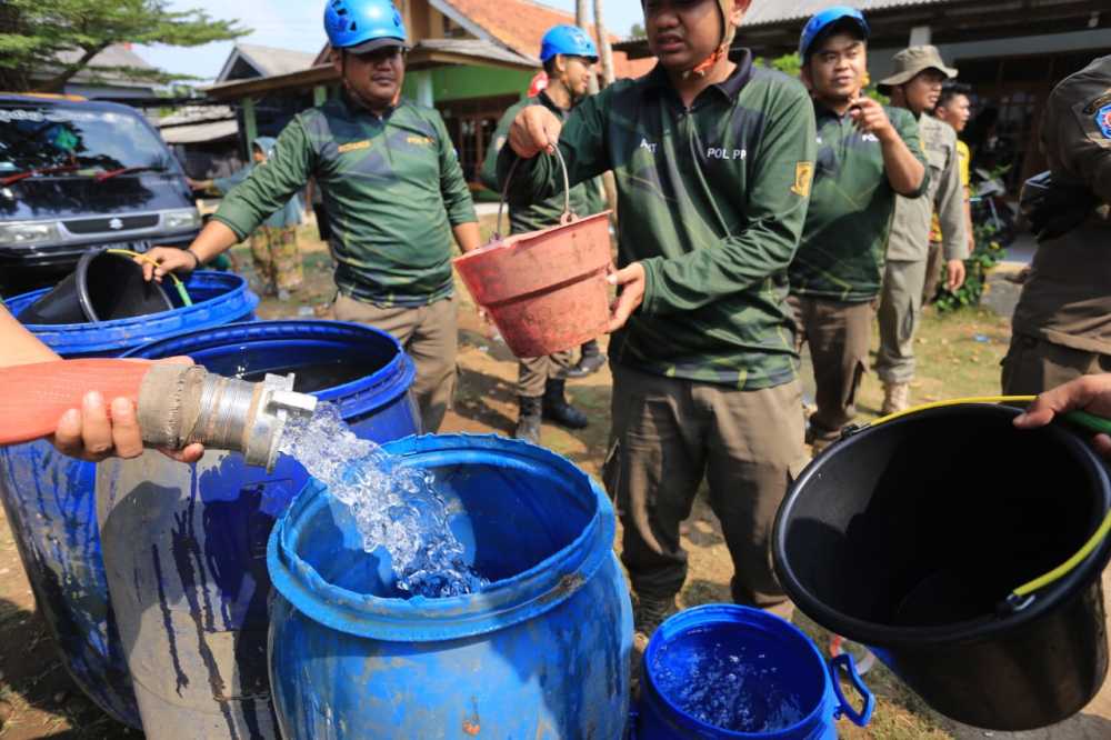 Kekeringan di Tangsel Makin Parah, Lokasi Kekurangan Air Bersih Bertambah