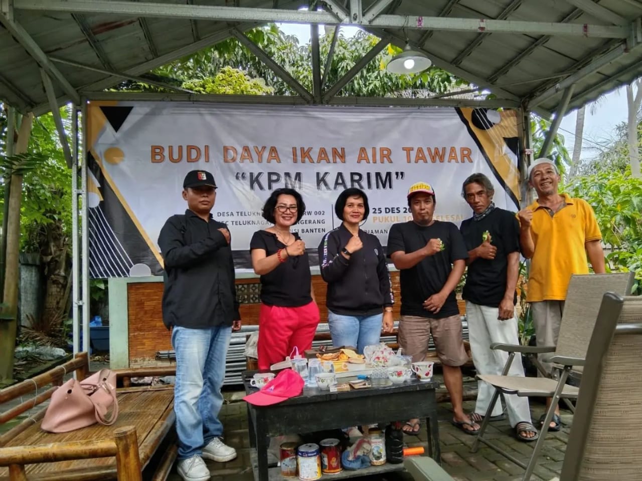 Warga Teluknaga Jaya Budidaya Ikan Air Tawar