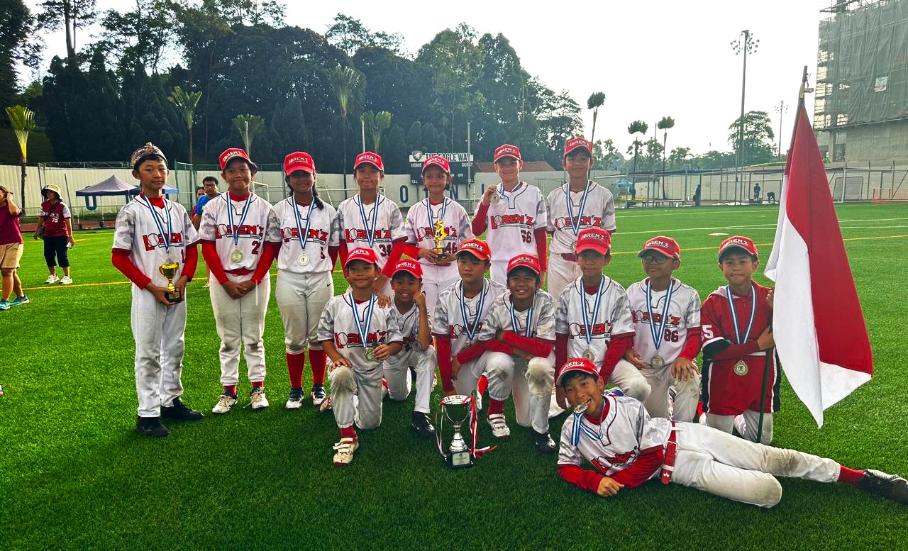 South Asia Nankyu Baseball Championship: Lorenz U12 Runner-up, Lorenz U10 Juara Ketiga