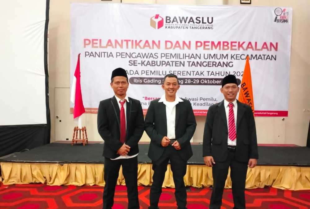 Panwascam Surati Pengurus Parpol di Sepatan Soal APK Bacaleg