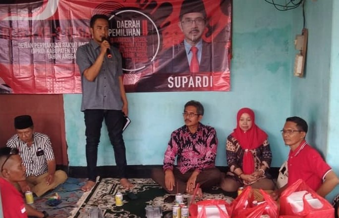 Anggota Fraksi PDI-Perjuangan Supardi Himpun Aspirasi dan Unek-unek Warga