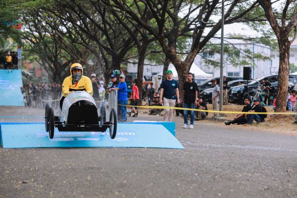 Pilar Uji Nyali di Soapbox Freakin Race dan Slide On Sunday BSD City